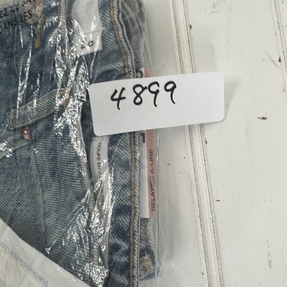 NEW Garage Denim Relaxed A Line Short Fanny Blue - Picture 7 of 7